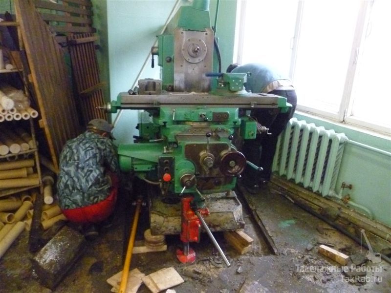 Перевозка и установка металлообрабатывающего производства