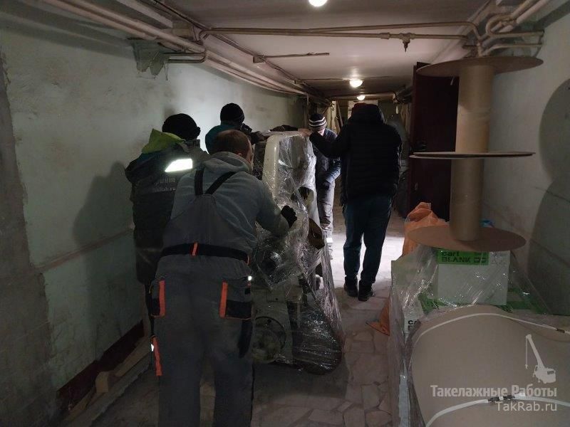 Перевозка в Ленинградскую область небольшой типографии.